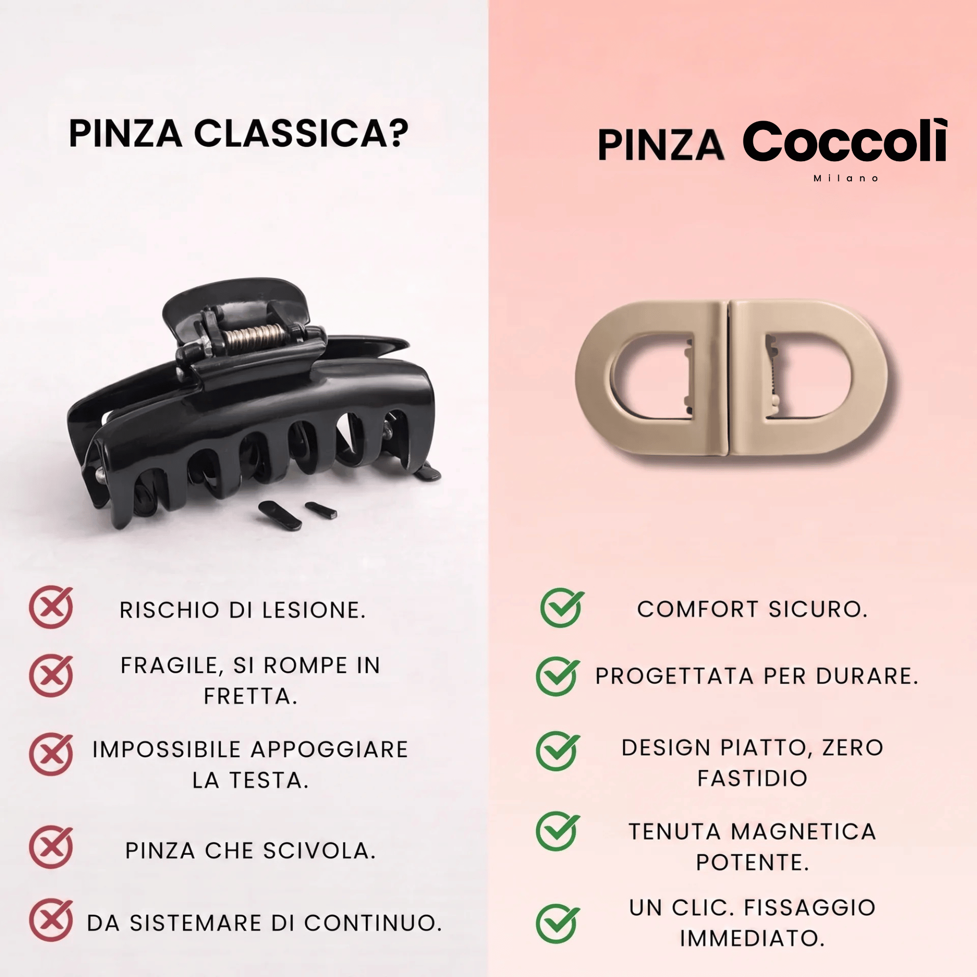 Coccolì Clip "D" - Pinza Magnetica