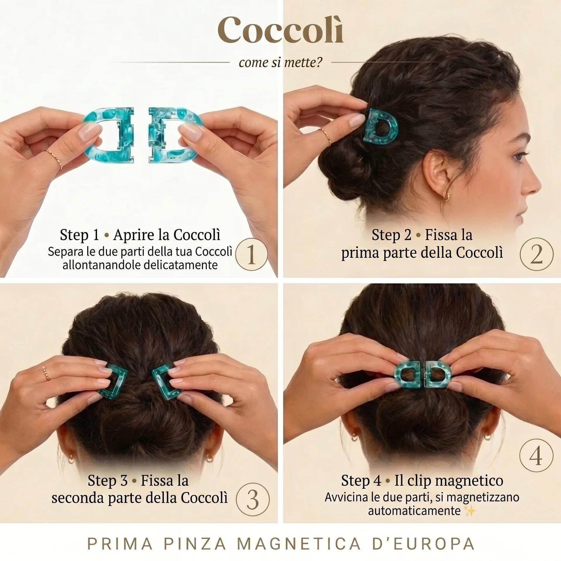 Coccolì Clip "D" - Pinza Magnetica
